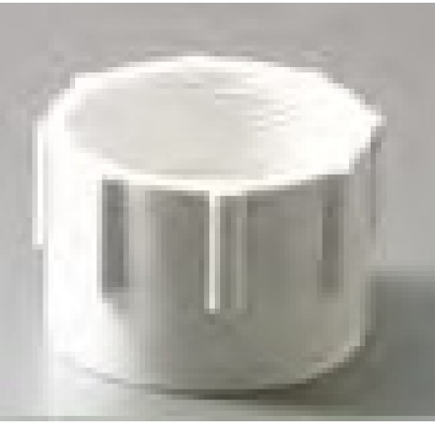 Adaptateur filete en PP filetage interne64 mm - 2BSP couleur blanc