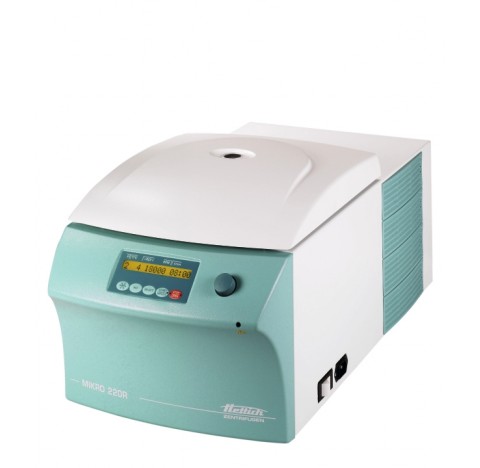 MIKRO 220R, centrifugeuse de paillasse refrigeree sans rotor, 220V vitesse 18000 min-1 , ACR max 315