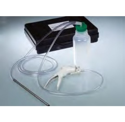 UniSampler avec tuyau a un tuyau en PVC,de longueur 2,50 metre un poids en inox.Pour les endroits pr