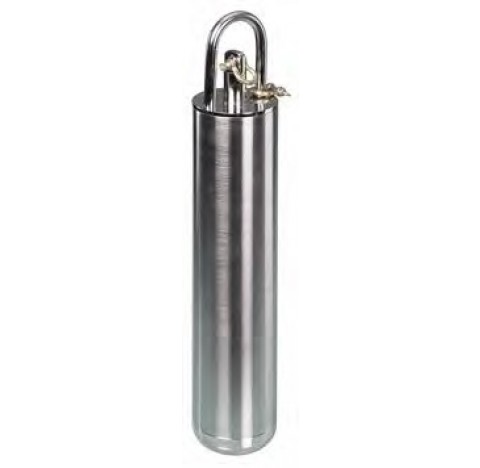 Bombe a immersion, contenance 1000 ml, diametre 75 mm. pour le prelevement d'huiles non faffinees, d