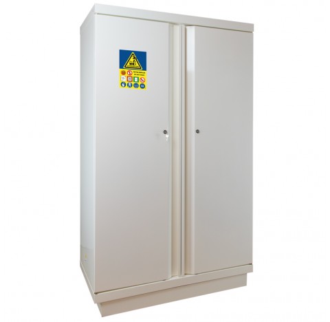Armoire de securite 105 minutes pour le stockage des batteries au lithium-ion, armoire type comptoir