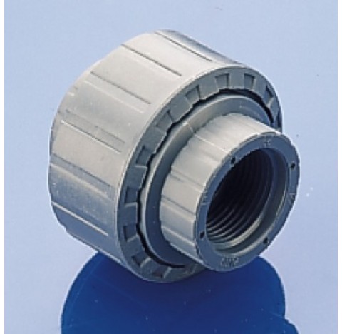 Vissage avec filetage femelle 1/2 LN 17.5 mm en polypropylene