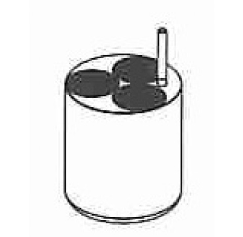 Adaptateur pour 3 x tube 50 ml (34 x 100 mm) diametre orifices 35,5 mm longueur 81 mm Hettich