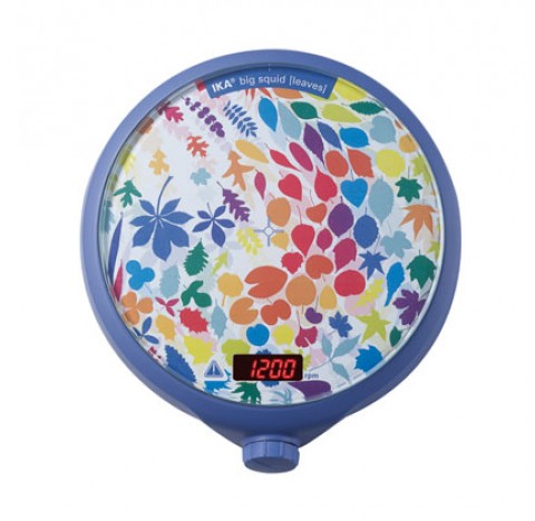 Agitateur magnetique big squid IKAMAG leaves 1 poste Cap. Max. : 1,5 L Puis. Du moteur abs. 3W plage