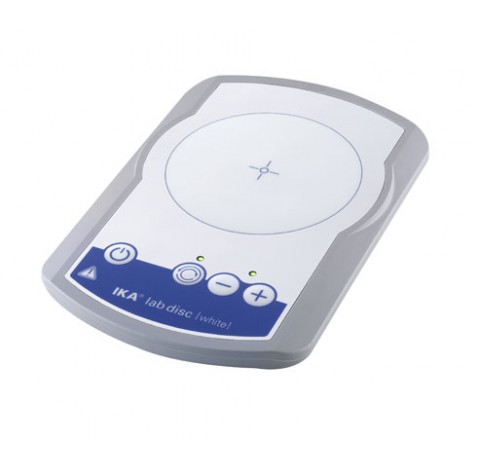 Agitateur magnetique ab disc IKAMAG white,ultraplat 1 poste Cap. Max. : 0,8 L Puis. Du moteur abs. 5