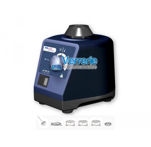 Agitateur VORTEX avec regulation RSLAB 6PRO Puissance: 60 W ,Diam orbital d'agitation : 4mm , vitess