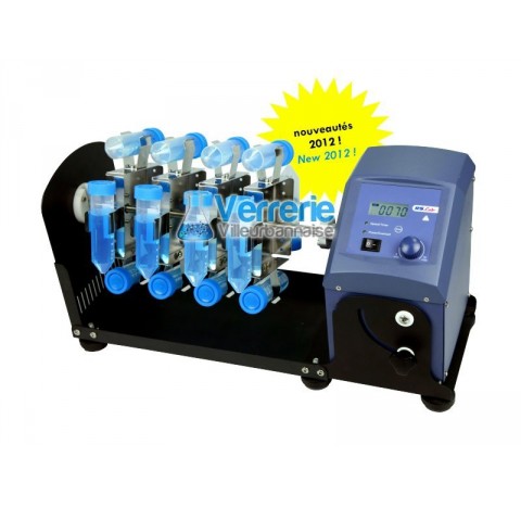 Agitateur rotatif multipositions type rotisserie RSLAB 9 Puissance: 40 W ,mouvement rotatif reglage 