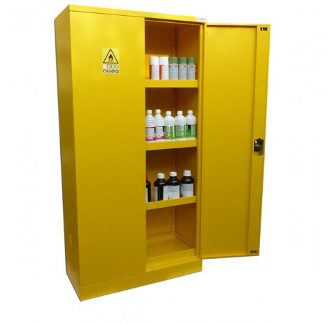 Armoire haute a portes Jaune a SERIE 14L a