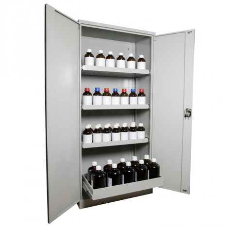 Armoire haute a portes a tiroirs a SERIE 14T a