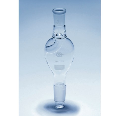 Ampoule de garde 19/26 anti retour verre Pyrex