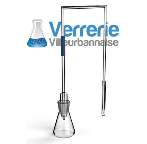 Appareil pour determination d'arsenic selon pharmacopee 9.4 capacité d'erlen 100ml avec tube à essai