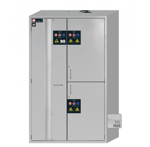 Armoires de securite K-PHOENIX-90 Pack d'equipement interieur  -  equipee avec 3 x etagere, 1 x cail