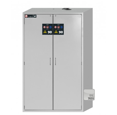 Armoire de securite S-CLASSIC-90 Pack d'equipement interieur  -  equipee avec 3 x etagere, 1 x caill