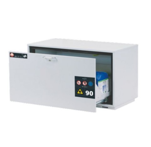Armoire de securite Sous-Paillasse 90 Minutes Pack d'equipement interieur  -  equipee avec 1 x tiroi