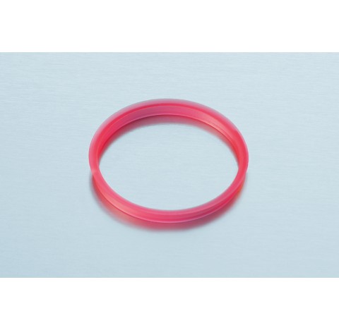 Bague de deversement en ETFE, GL 32, rouge