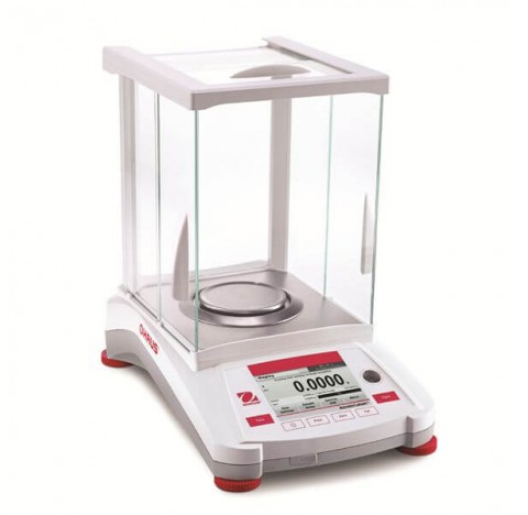 Balance Adventurer modele : AX224, balance OHAUS analytique avec cage de pesee portee : 220gr precis