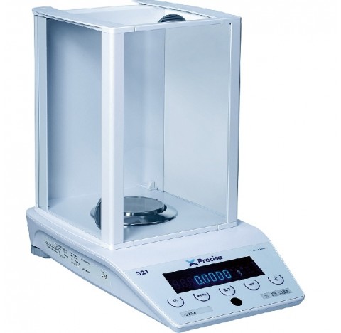 balance serie 321LS modele LS320A, Precisa, portee 320gr, precision 0.1mg avec cage de pesee, classe