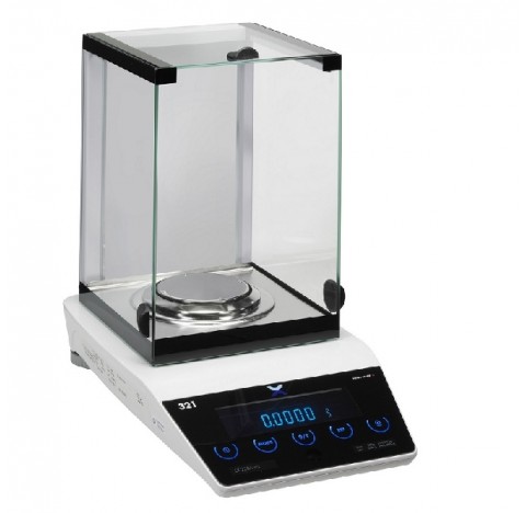 balance serie 321LX modele LX320A, Precisa, portee 320gr, precision 0.1mg avec cage de pesee, classe