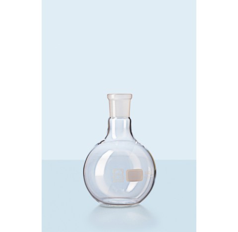 Ballon a fond plat DURAN, NS 29/32, 50 ml  diametre 51 mm hauteur totale 85 mm