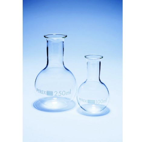 Ballon a fond plat col etroit 100ml