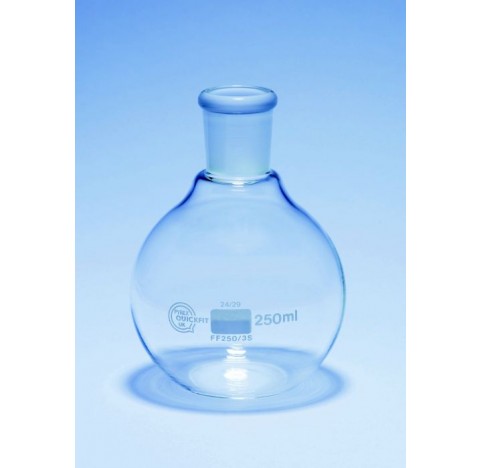 Ballon a fond plat col court 150ml CN24/29