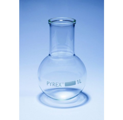 Ballon a fond plat col large 250ml
