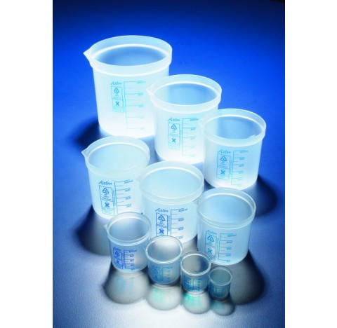 Set de 3 Bechers, PP (50,100 et 250 ml)