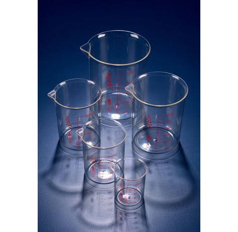 Becher gradue PMP, forme basse Griffin25 ml