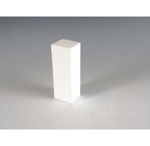 Filtre PTFE porosite 50 mm cubique longueur 40 mm hauteur 125 mm