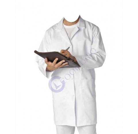 BLOUSE HOMME POLY/COTON CLASSIQUE T2