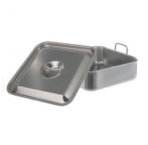 Bain marie inox 155x105 hauteur 160 mm 2,5 litres recipient pour liquide sans soudure