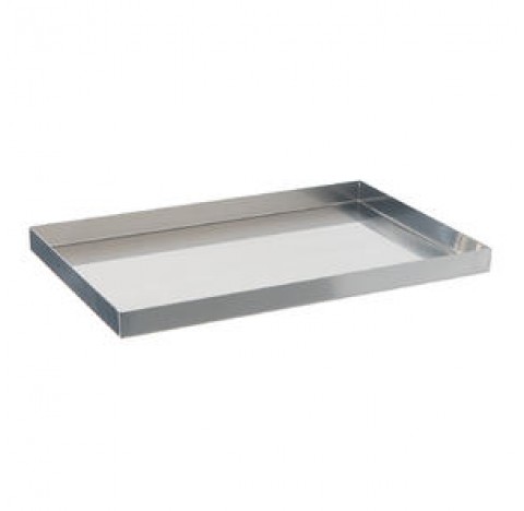Boite rectangulaire inox 200x175 hauteur 15mm pour instruments medicaux
