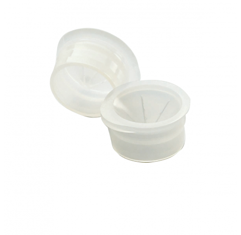 Bouchon a pression, 15 mm, naturel (Boite de 1000)