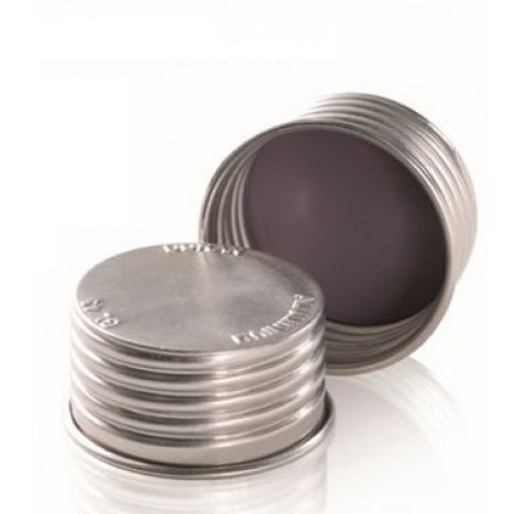 Bouchon aluminium DURAN GL45, argent, avec joint de capuchon résistant aux hautes températures ( sil