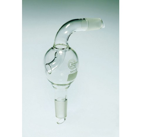 Ampoule de garde 2 x 29/32 male coudee 45 degre
