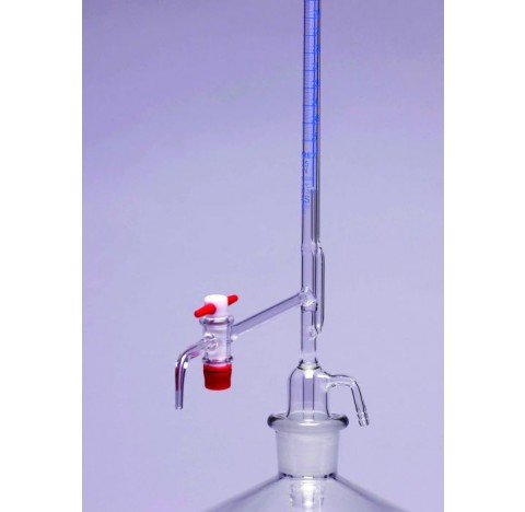 Burette automatique,50ml classe AS avec bande Schellbach