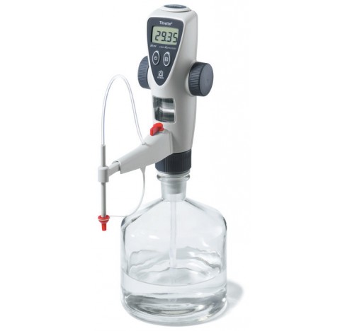 Burette Titrette 25 ml.<br>Burette adaptable sur flacon Titrette, volume nominal : 25 ml, Précision 