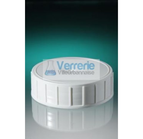 Bouchon Polyethylene blanc diametre 50, 100 C50-03