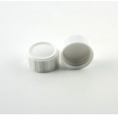 Capsule Pharmacie 18 en bakelite blanc et joint triseal bague PHIE18