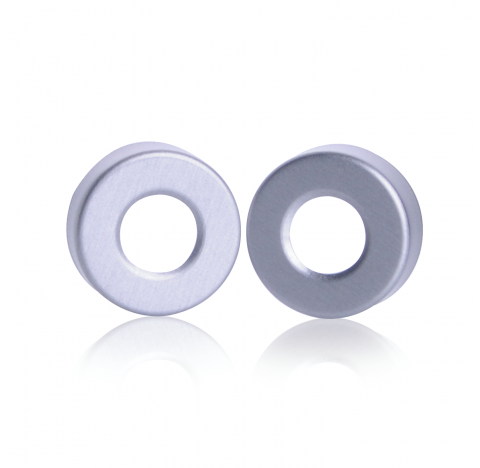 Scellage a sertir en aluminium 20 mm, standard (Boite de 100)