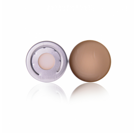 Scellage 20 mm a espace de tete et decharge de pression, joint silicone PTFE (Boite de 100)