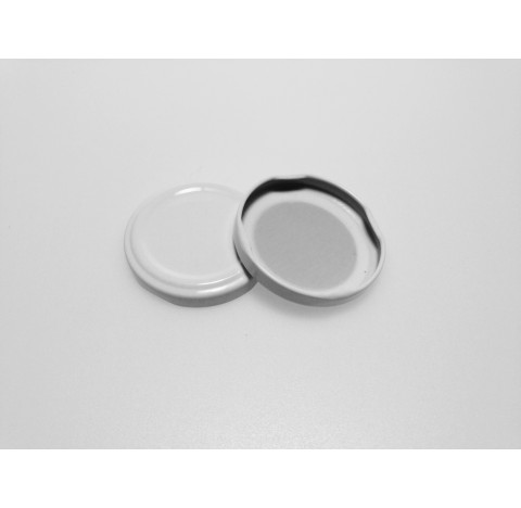 Capsule blanche aluminium bague TO 110