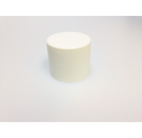 Capsule Europa 7 en polypropylene blanc avec joint triseal bague EUR7