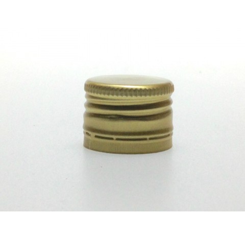 Capsule aluminium or bague PP31.5 prefiltee sans verseur