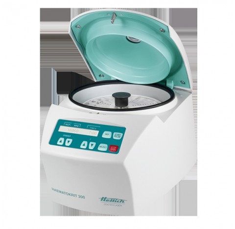 HAEMATOKRIT 200, petite centrifugeuse sans rotor, 100 - 127 V Vitesse Max : 13 000 min-1 , ACR Max :