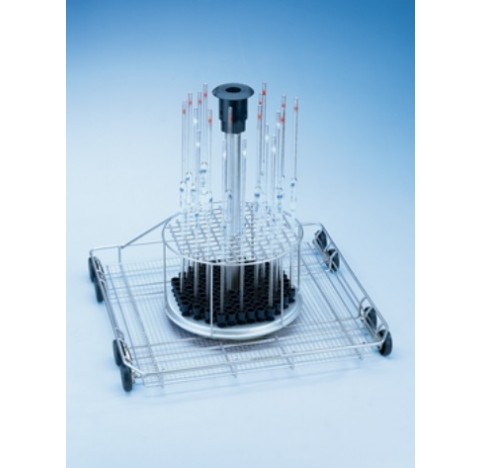 Chariot a injection pour 116 pipettes  Modele : E 406