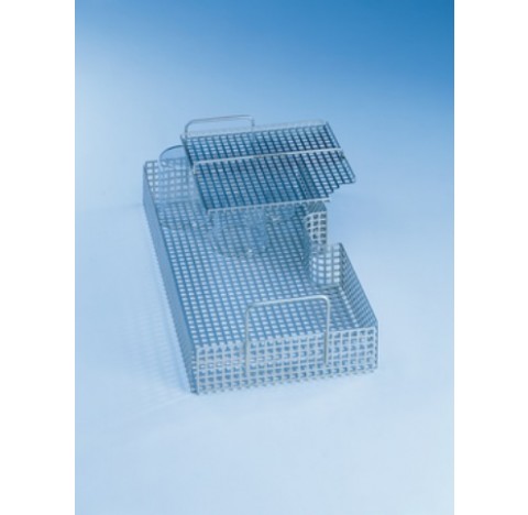 Demi Complement de panier pour flacons divers pour erlenmeyers et bechers Modele : AK 12