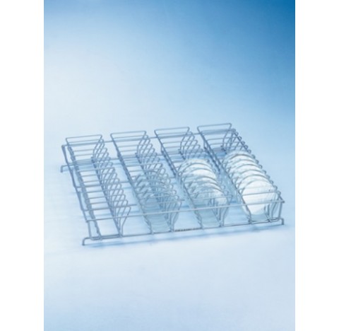 Complement de panier pour 56 boites de Petri diam.100 mm, a poser sur Complement de panier E 136 pou