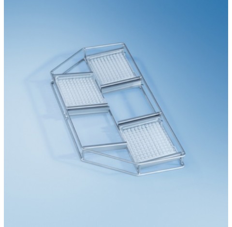 Complement de panier pour plaques microtitres pour plaques microfiltres Modele : E 494