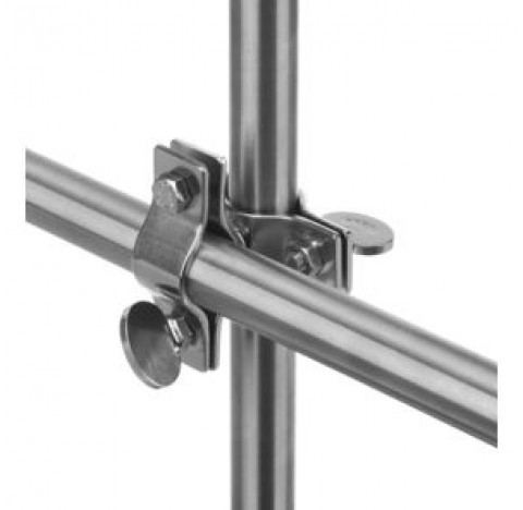 Connecteur de tube diam 26,9 mm en inox
